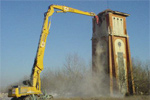 Demolición torre