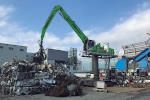 Mayor rendimiento, eficiencia y seguridad para una manipuladora de metales Sennebogen en Japón